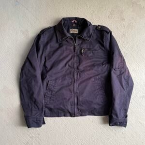 Vintage Rogue Faded Utility Zip Men's L Jacket